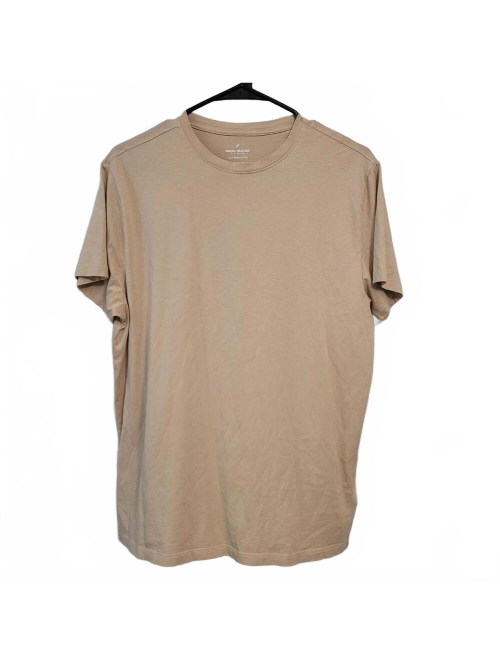 Daniel Hechter Paris Beige T-Shirt - Size L